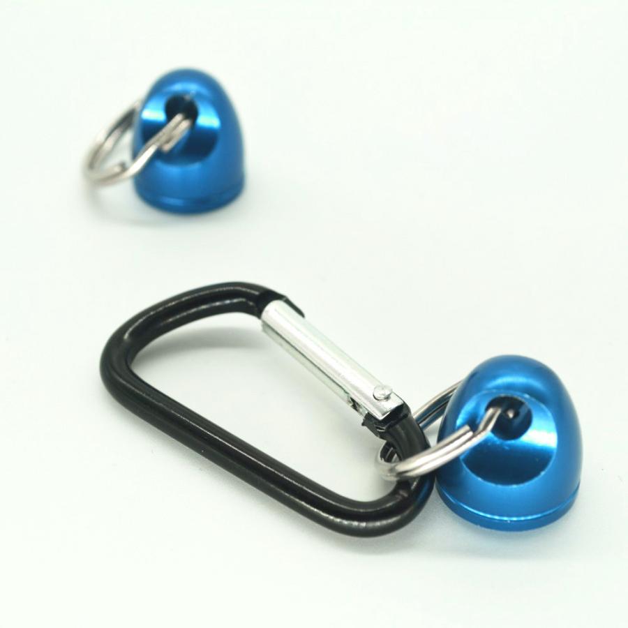 オルルド釣具 マグネットリリーサー カラビナ・尻手ロープ付 送料無料