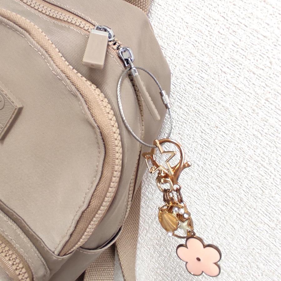 ワイヤーリング ネジ式 ステンレス ワイヤーキーホルダー 10個セット 15cm 20cm 25cm 鍵 紛失防止 落下防止 盗難防止 整理 分類 軽量 送料無料 |  | 06