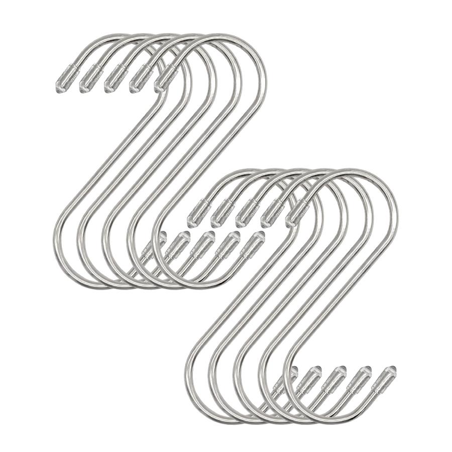 S字フック ステンレス 先端カバー付き フック 7cm 9cm 11cm 14cm 10個セット 送料無料 |  | 01