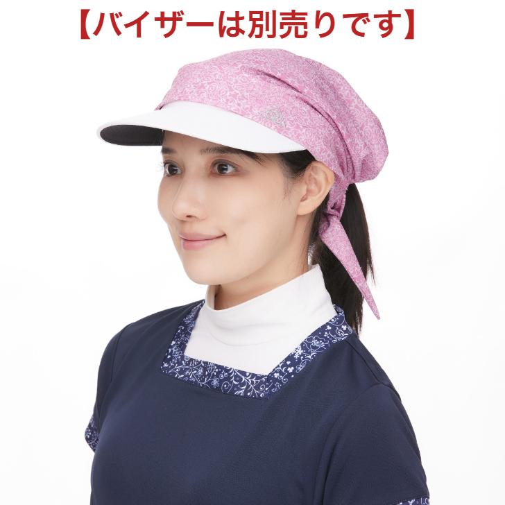 PDP ピーディーピー テニス レディース バンダナキャップ サンバイザー