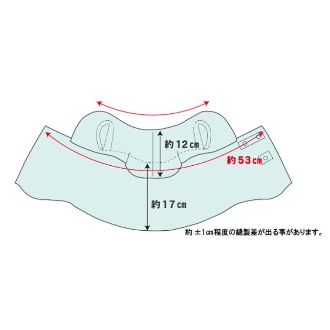 PDP ピーディーピー ヤケーヌ 日焼け防止マスク UVカットマスク フェイスカバー フェイスマスク 耳カバー付 PTA-M04｜simpson-sports｜15