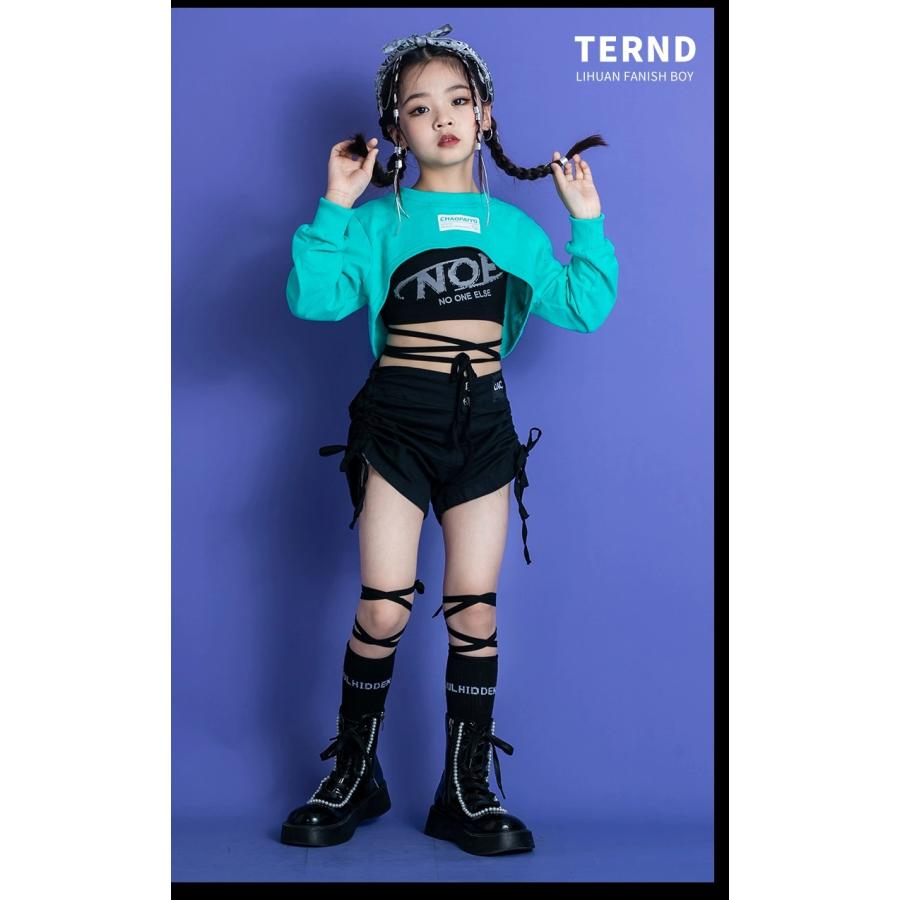 ダンス衣装 ガールズヒップホップ セットアップ 韓国 K-POP 派手 ダンス衣装 ガールズヒップホップ セットアップ 韓国 K-POP 派手