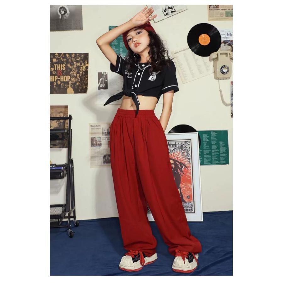 ヒップホップ 衣装 キッズダンス衣装 セットアップ 韓国 子供ダンス服