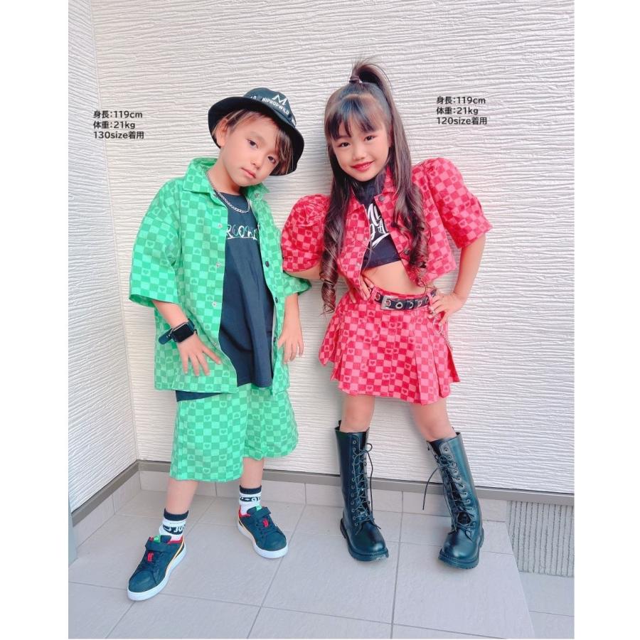 ヒップホップ ダンス衣装 キッズ セットアップ ダンスファッション