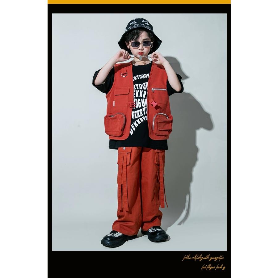 ヒップホップ 衣装 キッズ ダンス衣装 セットアップ