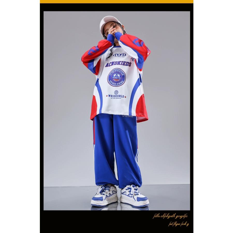 ヒップホップ 衣装 キッズダンス衣装 セットアップ 韓国 子供ダンス服