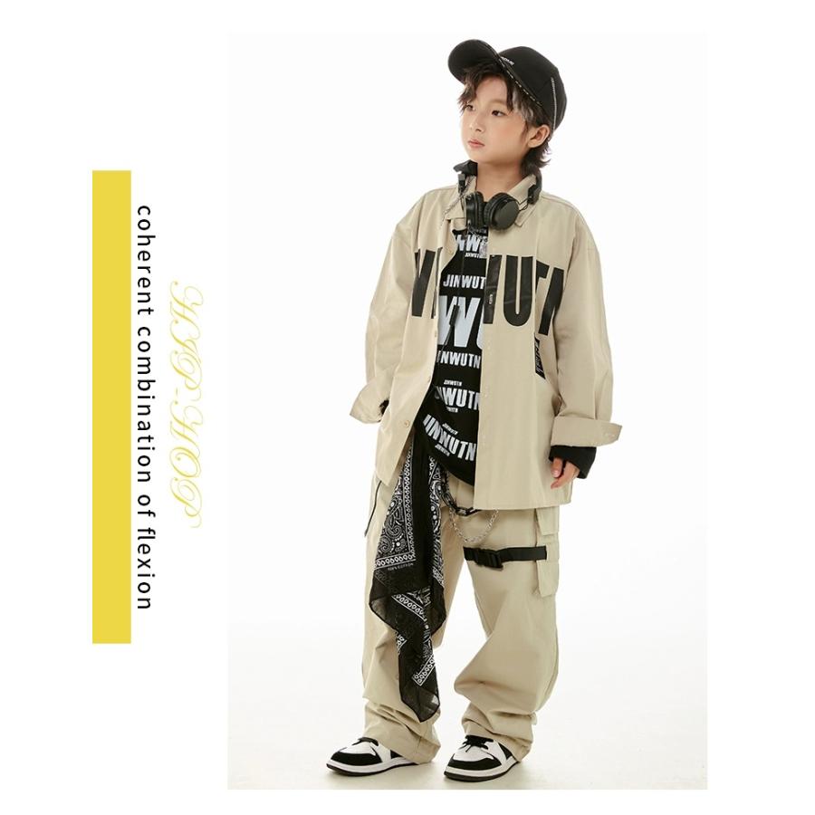 キッズダンス衣装 セットアップ ヒップホップ 衣装 K-POP 韓国 子供