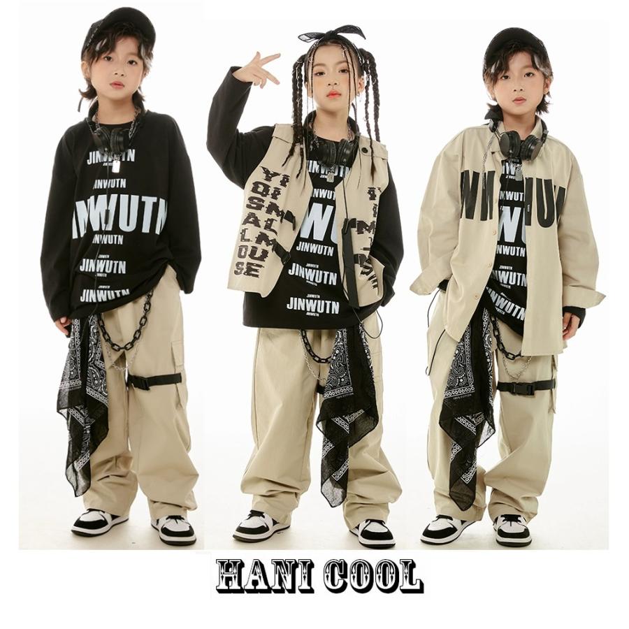 キッズダンス衣装 セットアップ ヒップホップ 衣装 K-POP 韓国 子供