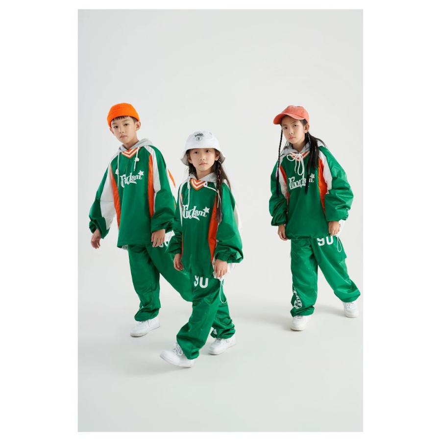 PASTIME 日本製 ダンス衣装セットアップ キッズ ダンス 衣装 ネイビー ヒップホップ ダンス衣装