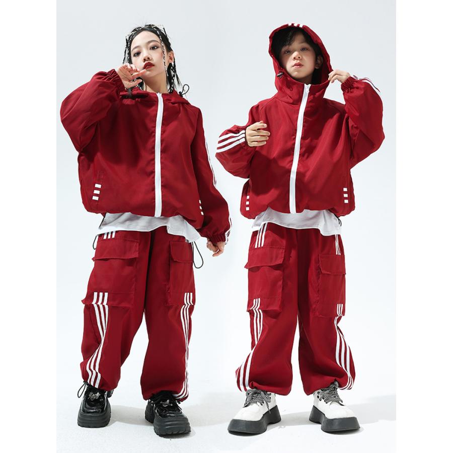 ウィンドブレーカー キッズ ダンス衣装 上下 ジャージ ヒップホップ