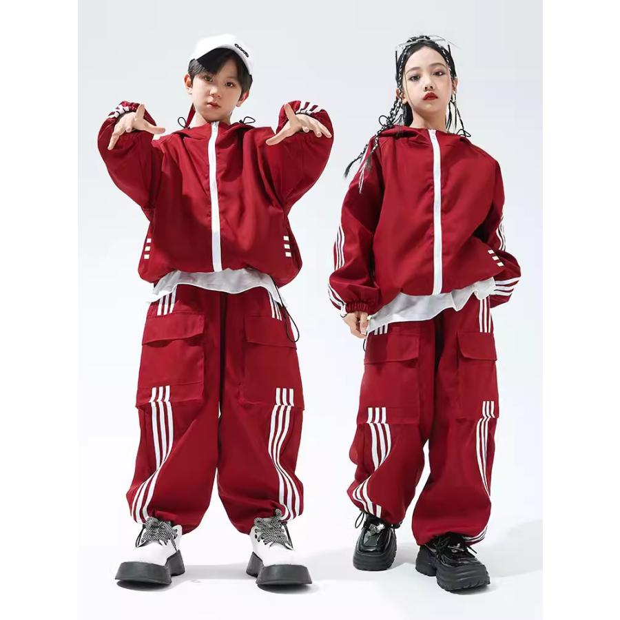 ウィンドブレーカー キッズ ダンス衣装 上下 ジャージ ヒップホップ