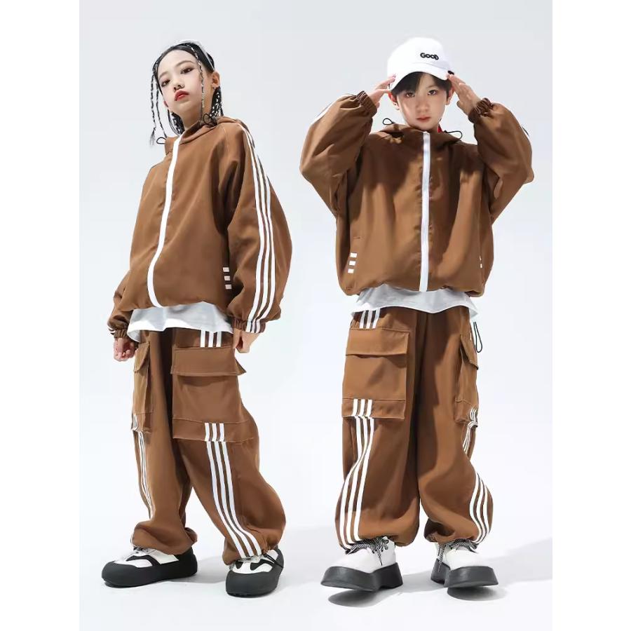 ウィンドブレーカー キッズ ダンス衣装 上下 ジャージ ヒップホップ