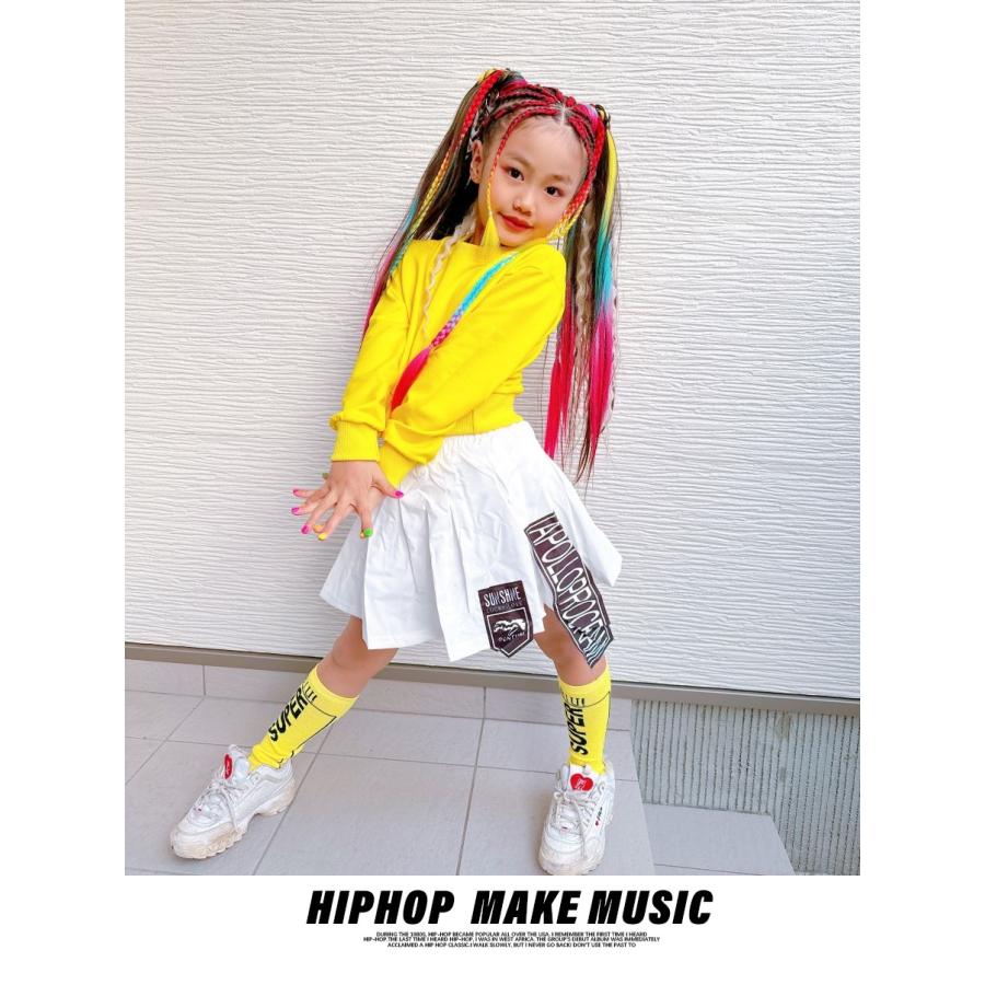 キッズダンス衣装 トップス ガールズ ヒップホップ K-POP 韓国 子供