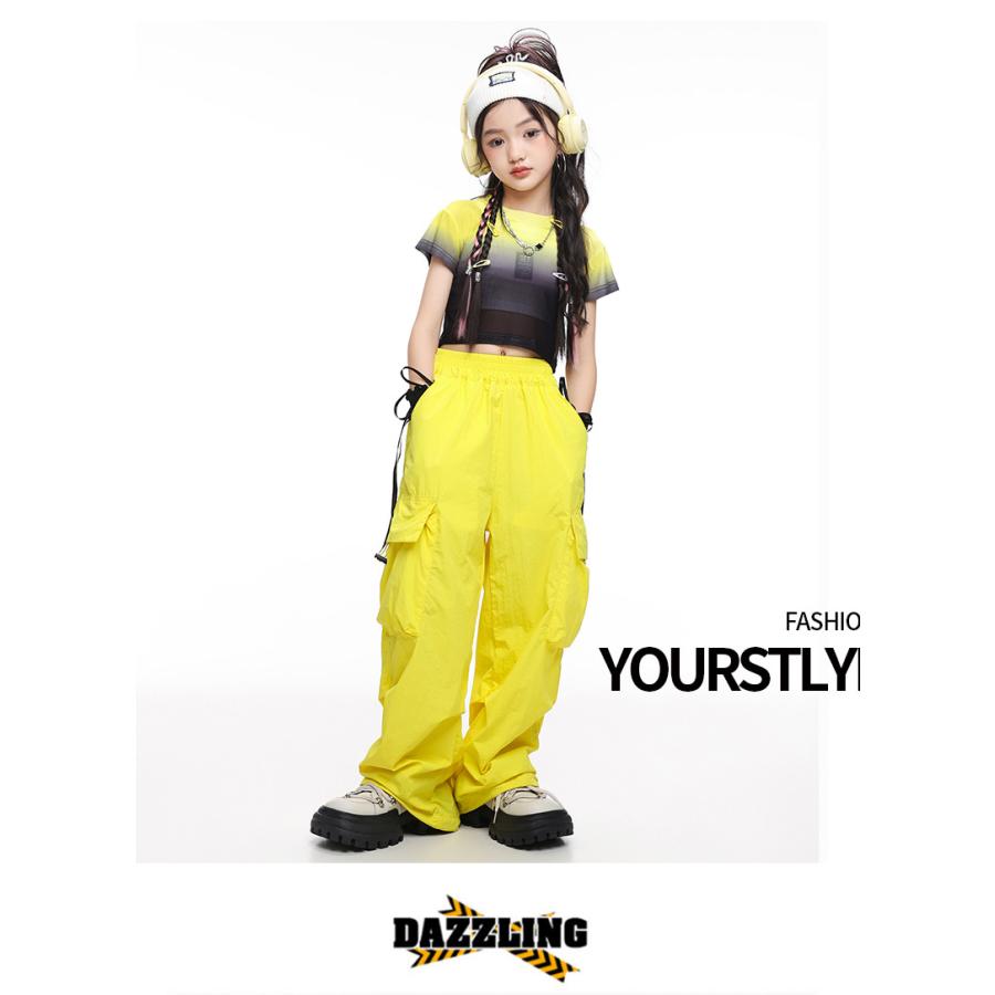 キッズダンス衣装 セットアップ ガールズ ヒップホップ 衣装