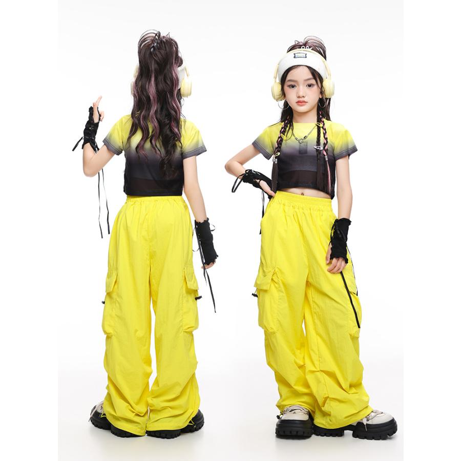キッズダンス衣装 セットアップ ガールズ ヒップホップ 衣装