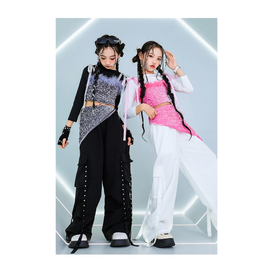 ダンス衣装 ガールズ 衣装 派手 K-POP 韓国 ジャズ セットアップ