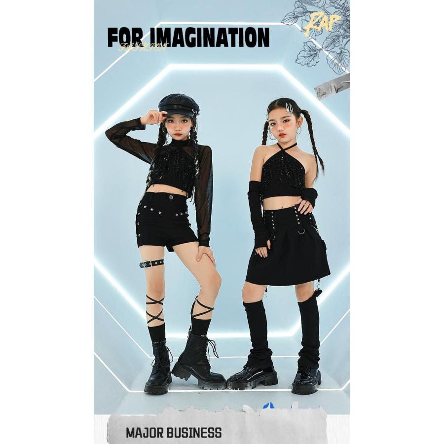 ダンス衣装 セットアップ ガールズ ヒップホップ 衣装 ジャズ K-POP