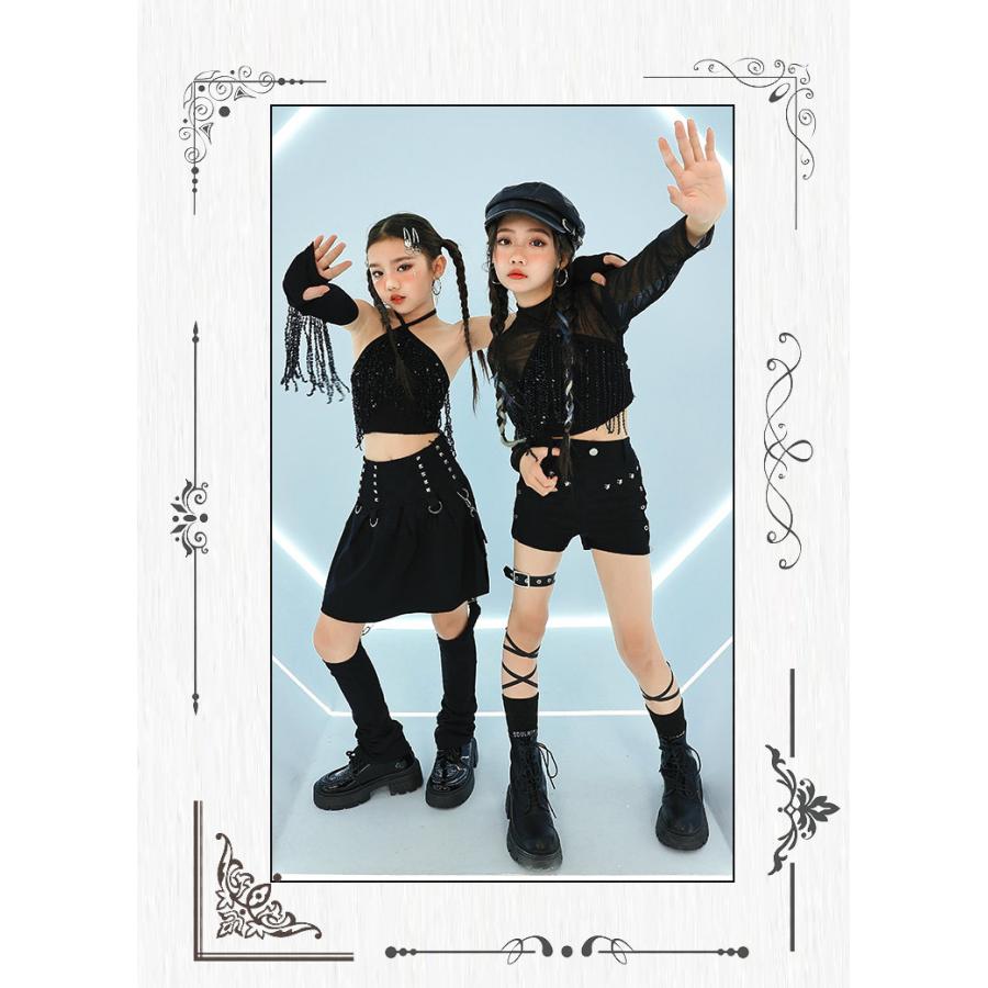 ダンス衣装 セットアップ ガールズ ヒップホップ 衣装 ジャズ K-POP