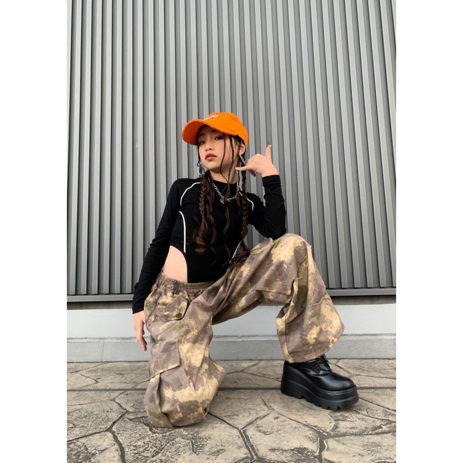 ダンス衣装 セットアップ ガールズ ヒップホップ 衣装 K-POP 韓国