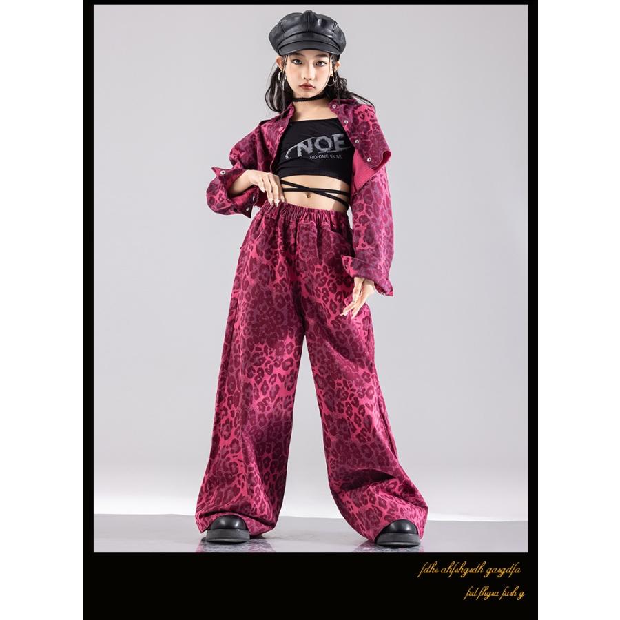 キッズダンス衣装 セットアップ 黒 ピンク ガールズ ヒップホップ 衣装