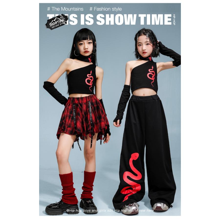 キッズダンス衣装 セットアップ ガールズ ヒップホップ チアダンス