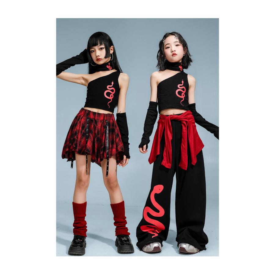キッズダンス衣装 セットアップ ガールズ ヒップホップ チアダンス