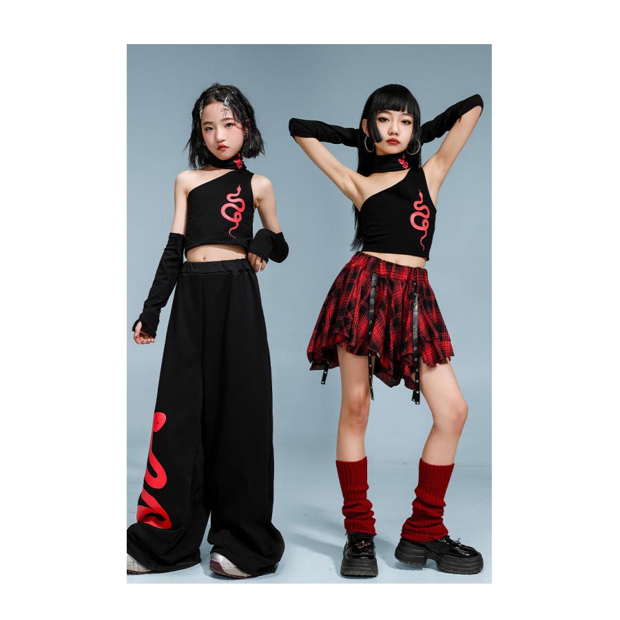 キッズダンス衣装 セットアップ ガールズ ヒップホップ チアダンス