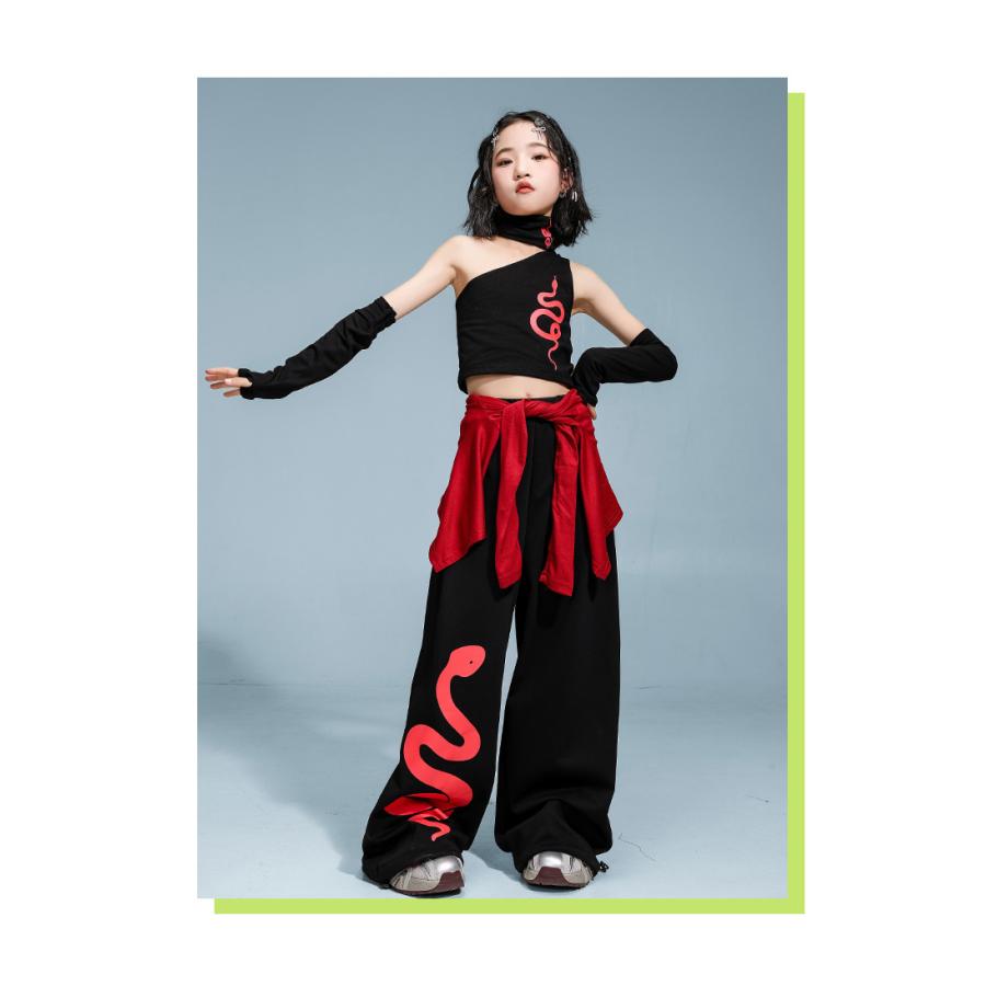 キッズダンス衣装 セットアップ ガールズ ヒップホップ チアダンス