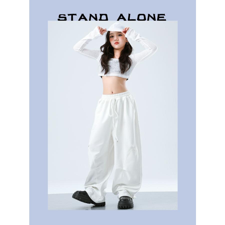 ダンス衣装 ガールズ ヒップホップ 衣装 白 黒 K-POP 韓国 ジャズ