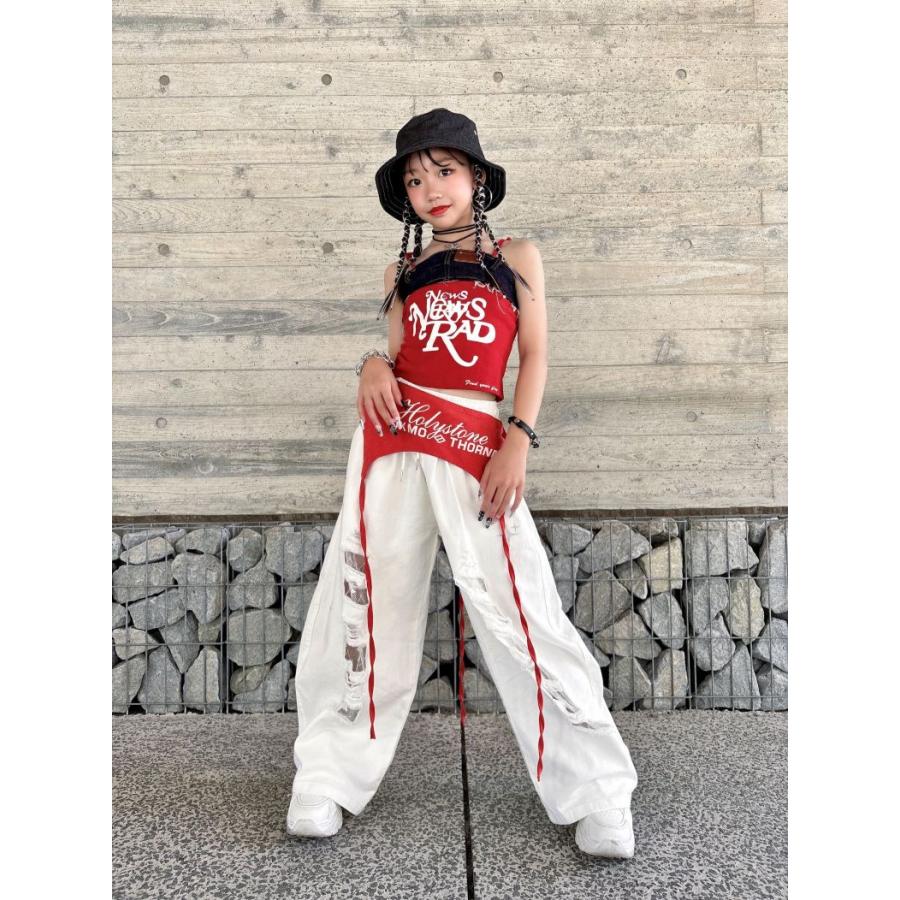 ヒップホップ ダンス衣装 ガールズ K-POP 韓国 キッズダンス衣装