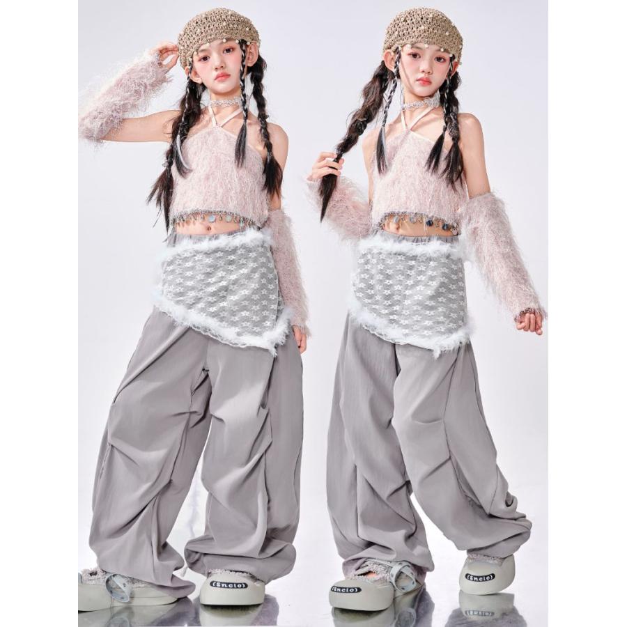 ダンス衣装 ガールズ 衣装 派手 ジャズ K-POP 韓国 セットアップ へそ