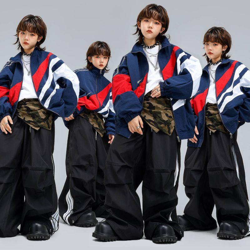 ウィンドブレーカー キッズ ダンス衣装 上下 ジャージ ヒップホップ