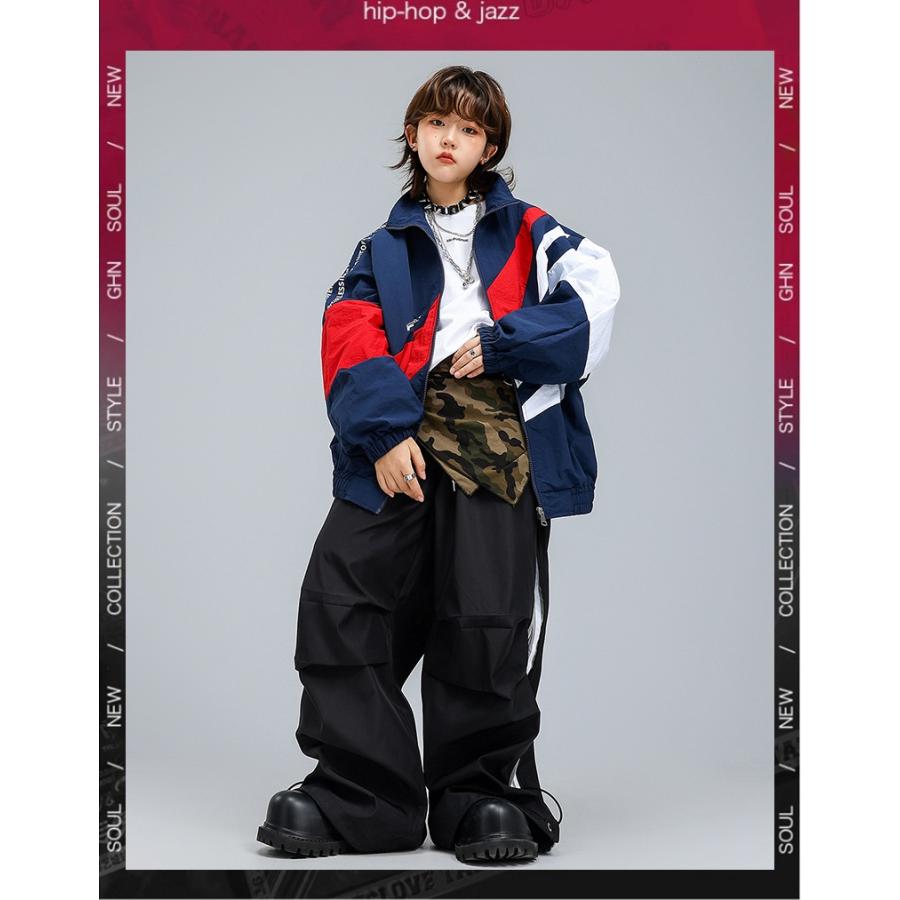 ウィンドブレーカー キッズ ダンス衣装 上下 ジャージ ヒップホップ