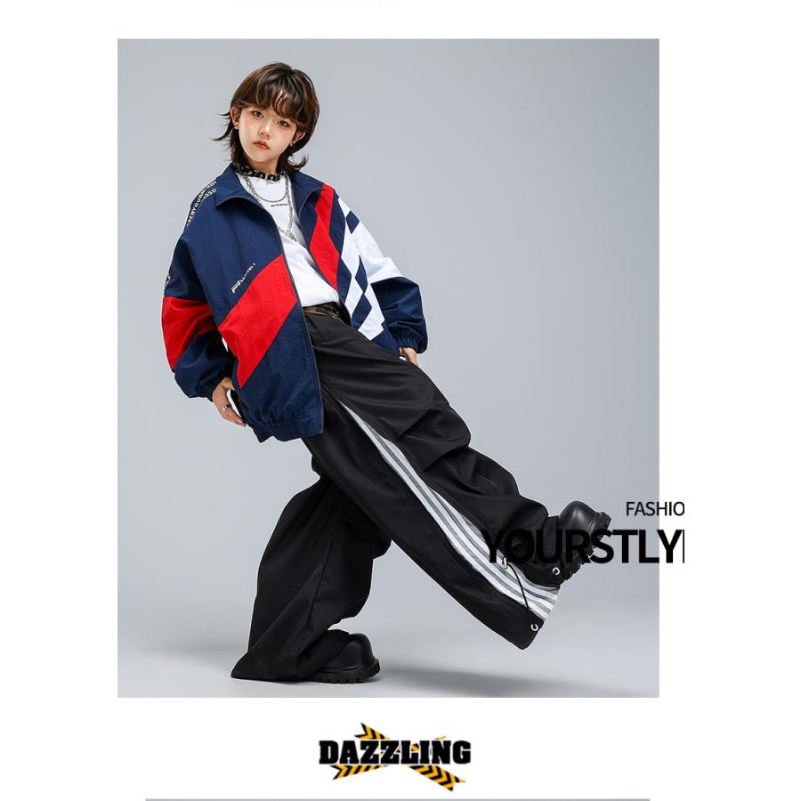 ウィンドブレーカー キッズ ダンス衣装 上下 ジャージ ヒップホップ