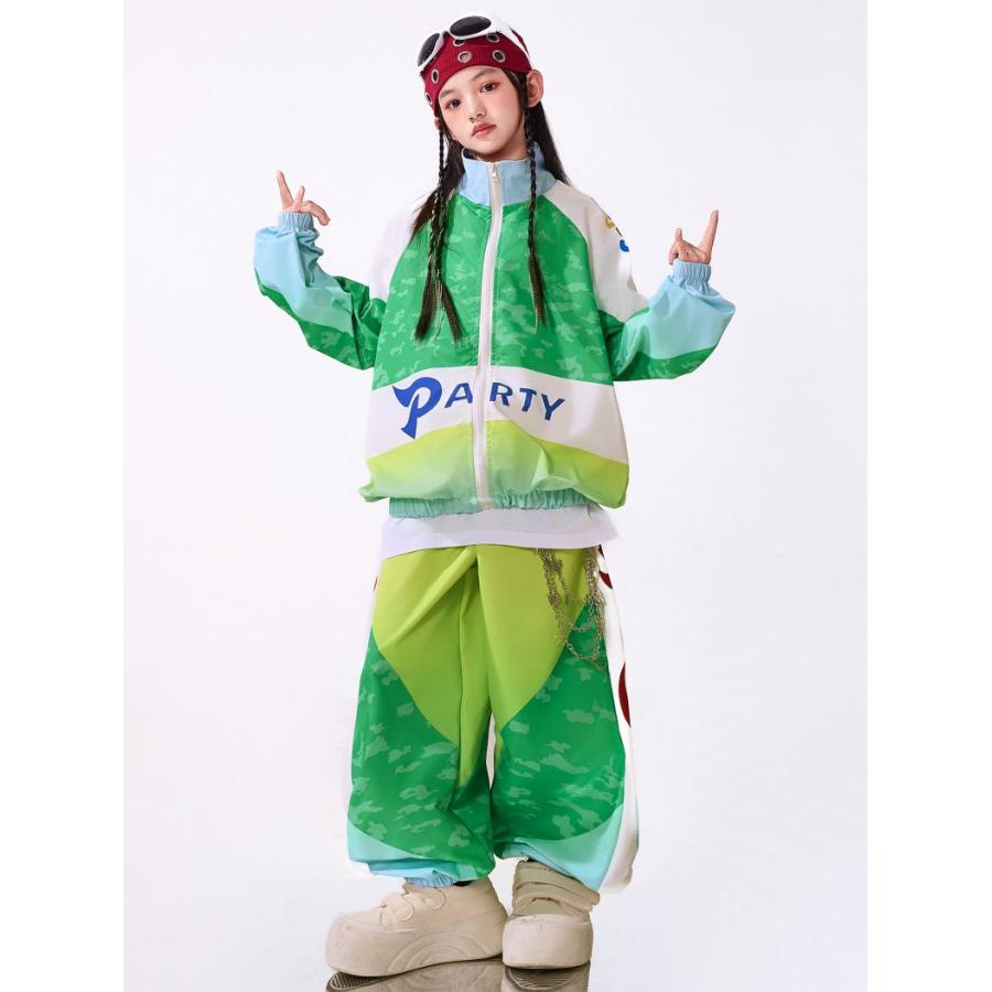 キッズダンス衣装 ジャージ 上下 ヒップホップ ファッション ダンス