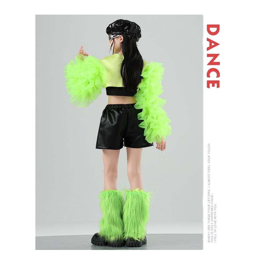 キッズ ダンス衣装 セットアップ ガールズ ヒップホップ ダンスウェア