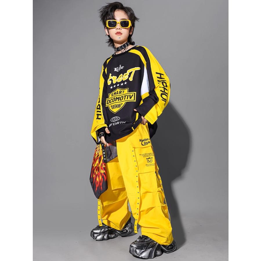 ダンス衣装 キッズ セットアップ 男の子 ガールズ ヒップホップ 衣装