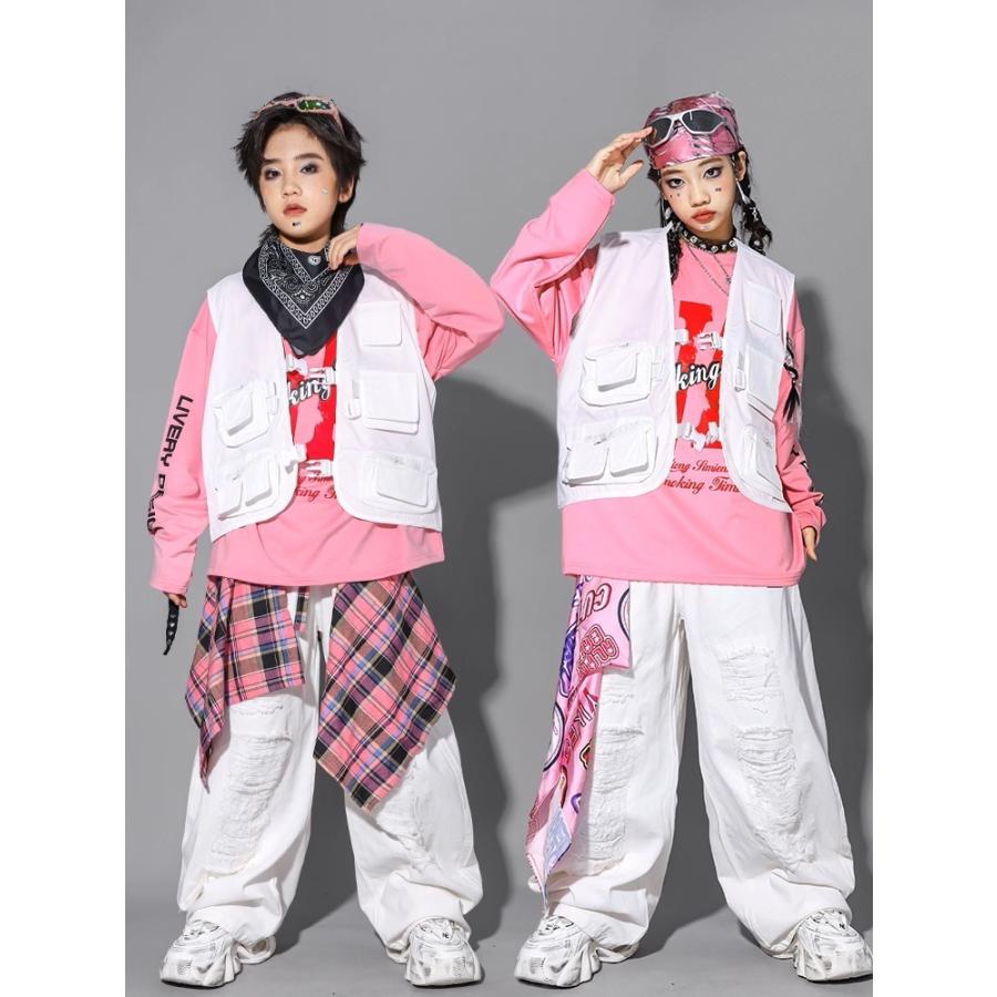 キッズダンス衣装 セットアップ ヒップホップ 衣装 派手 ガールズ 