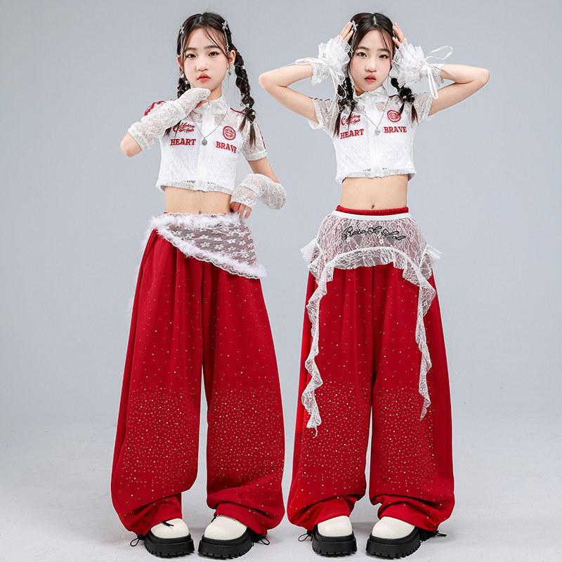 キッズ ダンス衣装 セットアップ ガールズ ヒップホップ かっこいい
