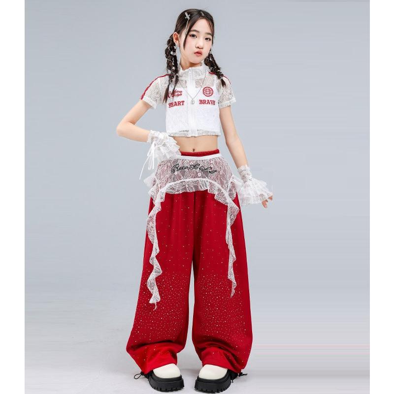 キッズ ダンス衣装 セットアップ ガールズ ヒップホップ かっこいい