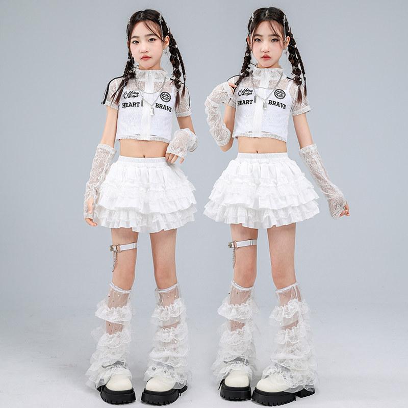 キッズ ダンス衣装 セットアップ ガールズ ヒップホップ かっこいい