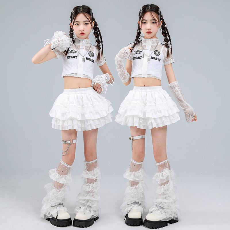 キッズ ダンス衣装 セットアップ ガールズ ヒップホップ かっこいい