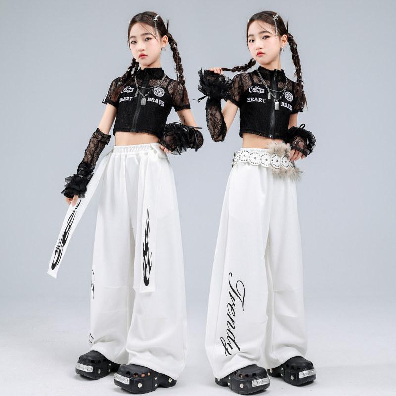 キッズ ダンス衣装 セットアップ ガールズ ヒップホップ かっこいい