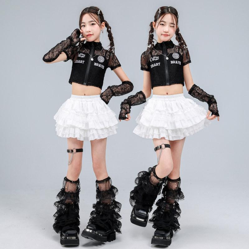 キッズ ダンス衣装 セットアップ ガールズ ヒップホップ かっこいい