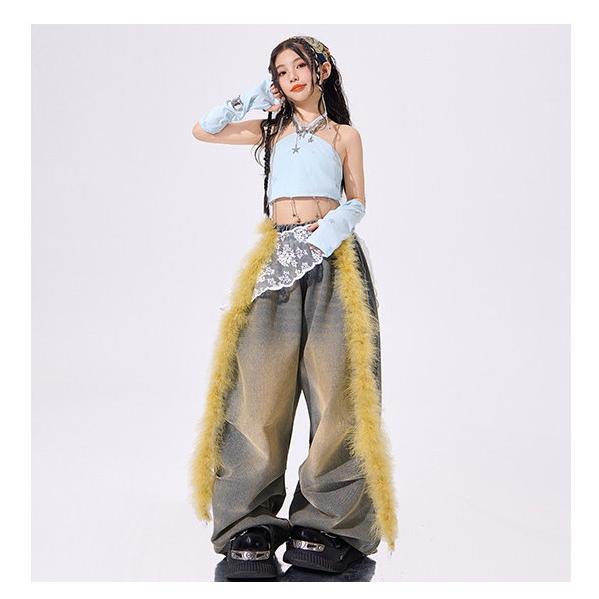 ダンス衣装 セットアップ ガールズ ヒップホップ 衣装 ジャズ K-POP