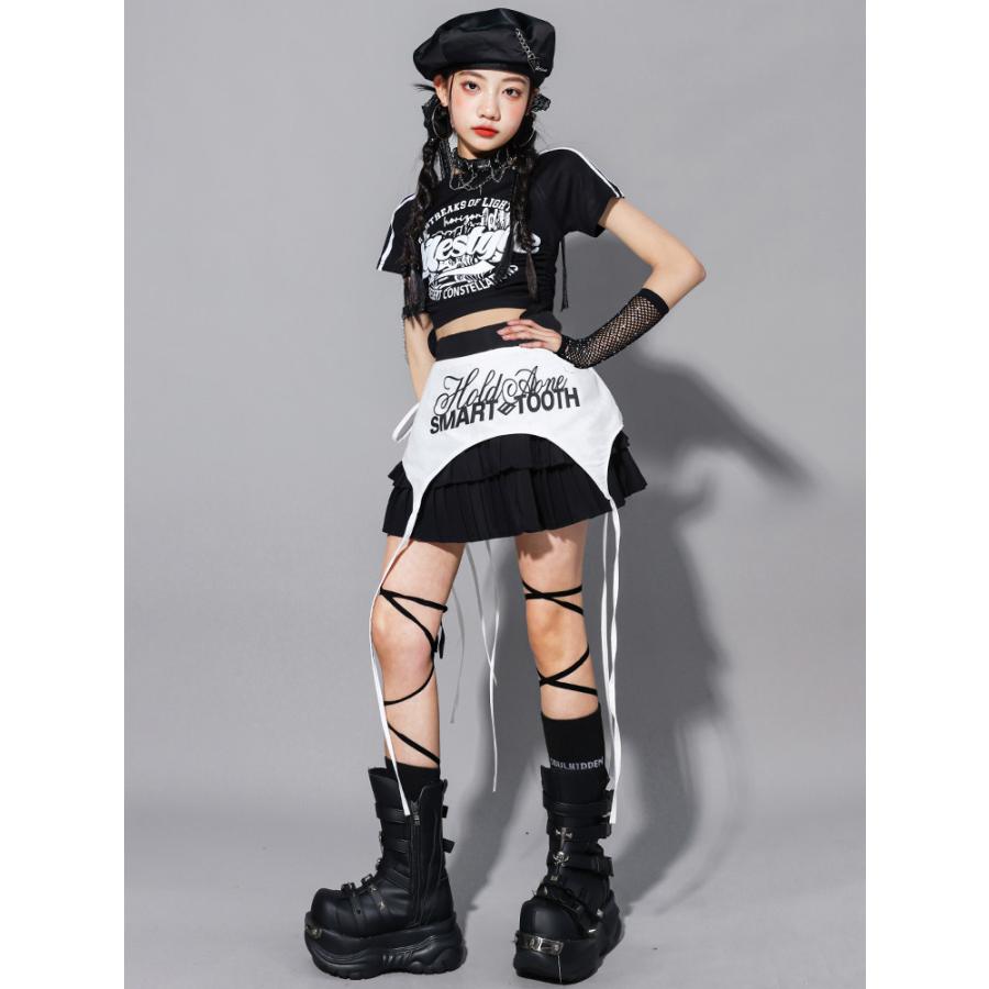 キッズダンス衣装 セットアップ ヒップホップ 衣装 黒 ブラック 男の子