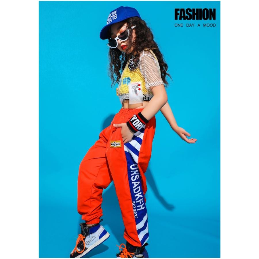 ダンスパンツ キッズ ダンス衣装 ズボン ヒップホップ シャカシャカ