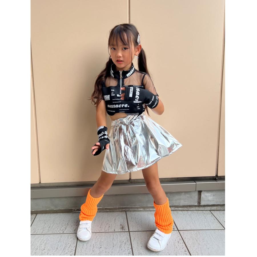 キッズ ダンス衣装 ガールズ セットアップ かっこいい 派手 キッズ ダンス衣装 ガールズ セットアップ かっこいい 派手
