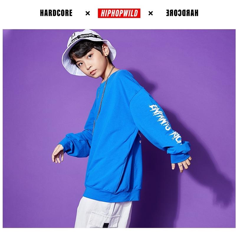 キッズダンス衣装 トップス ヒップホップ ファッション ダンス衣装