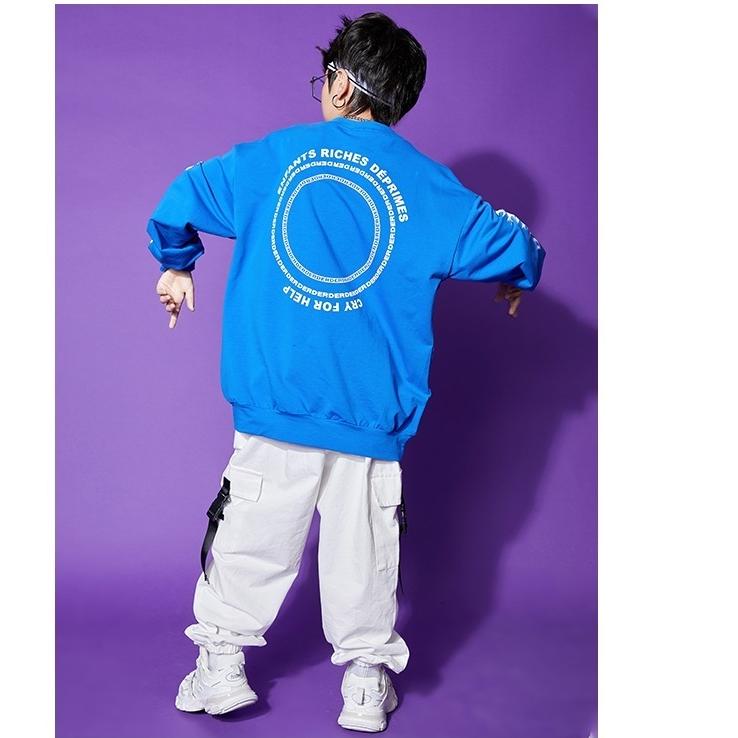 キッズダンス衣装 トップス ヒップホップ ファッション ダンス衣装